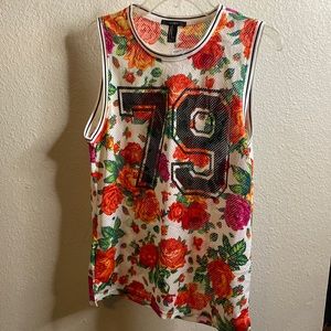 Size small colorful rose jersey brand new